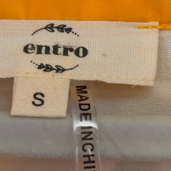 Entro Yellow and Blue Floral Midi Dress - Picture 2 of 8